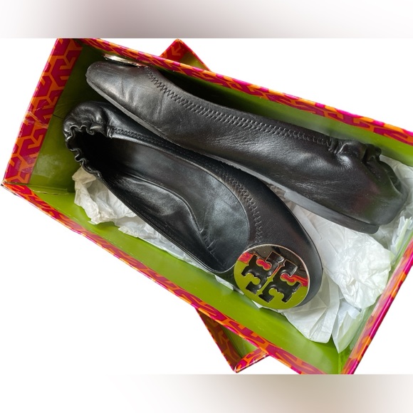 Tory Burch Reva Ballet Flats Size 8.5 - Picture 6 of 11